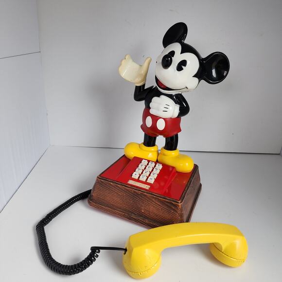 1970s Vintage Mickey Mouse Phone - Picture 6 of 11